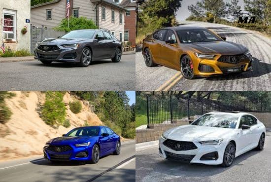 available colors of tlx